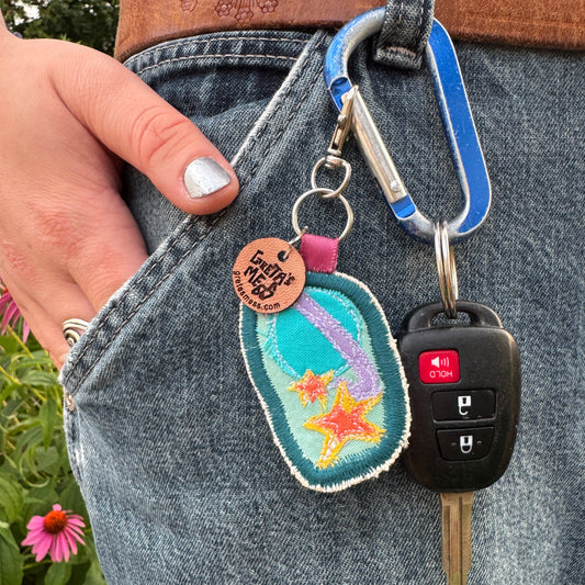 Starry Universe Keychain