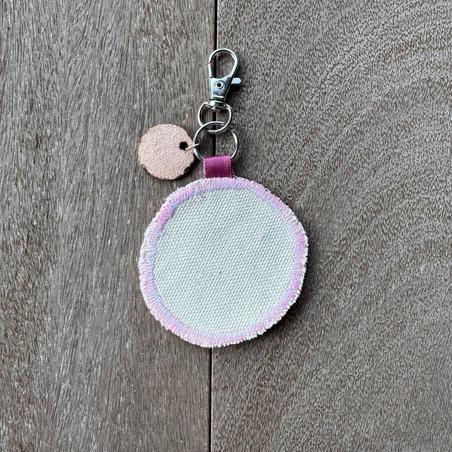 Purple and Green Doodle Bug Keychain