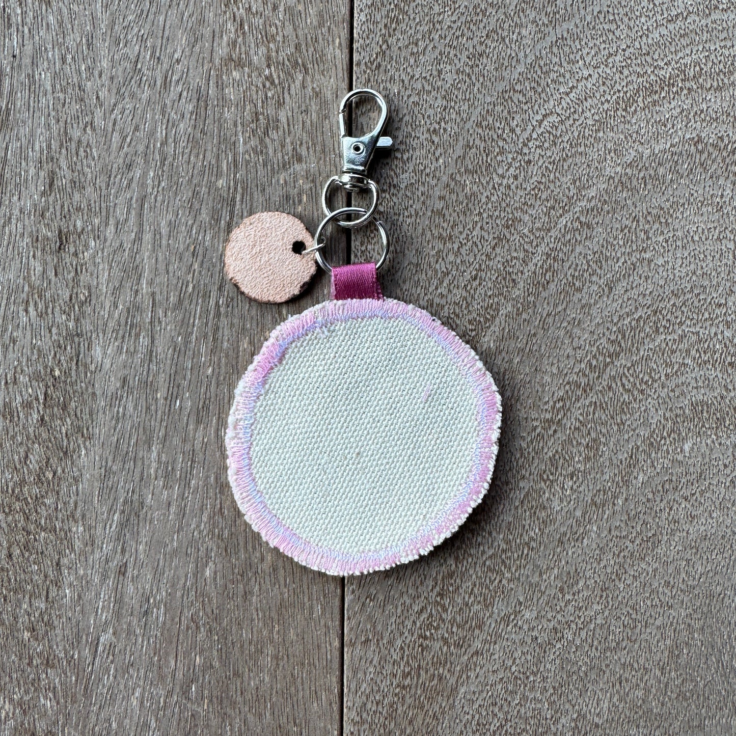 Purple and Green Doodle Bug Keychain