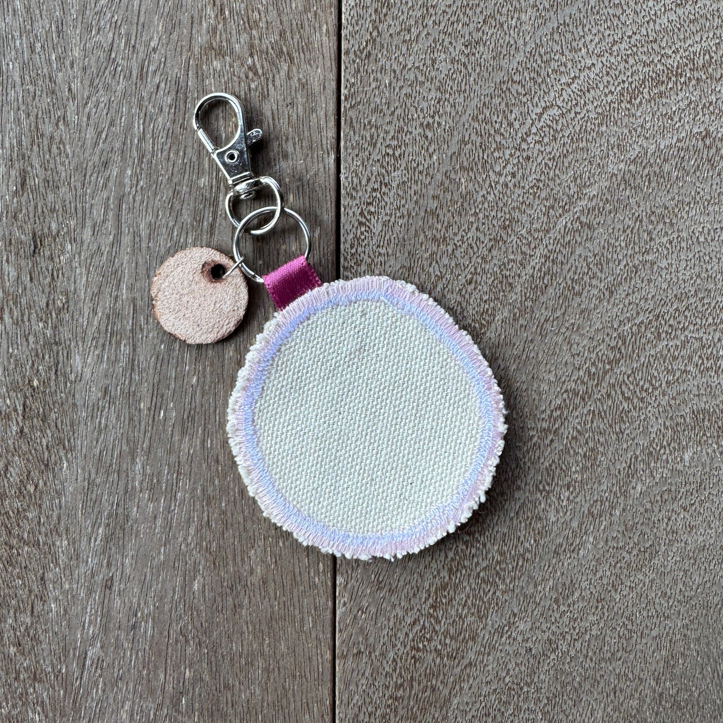 Teal Confetti Doodle Beetle Keychain
