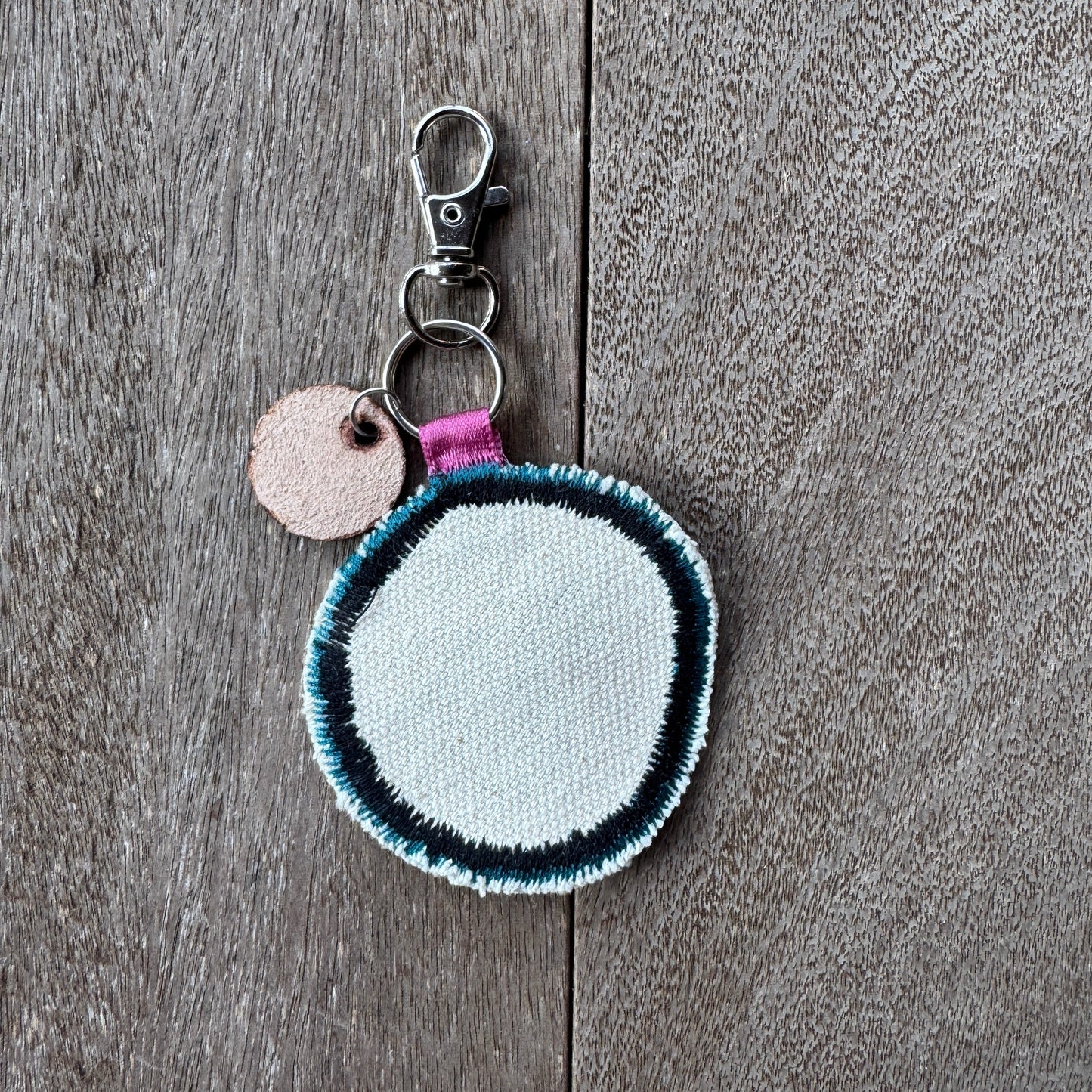 Teal and Green Doodle Bug Keychain