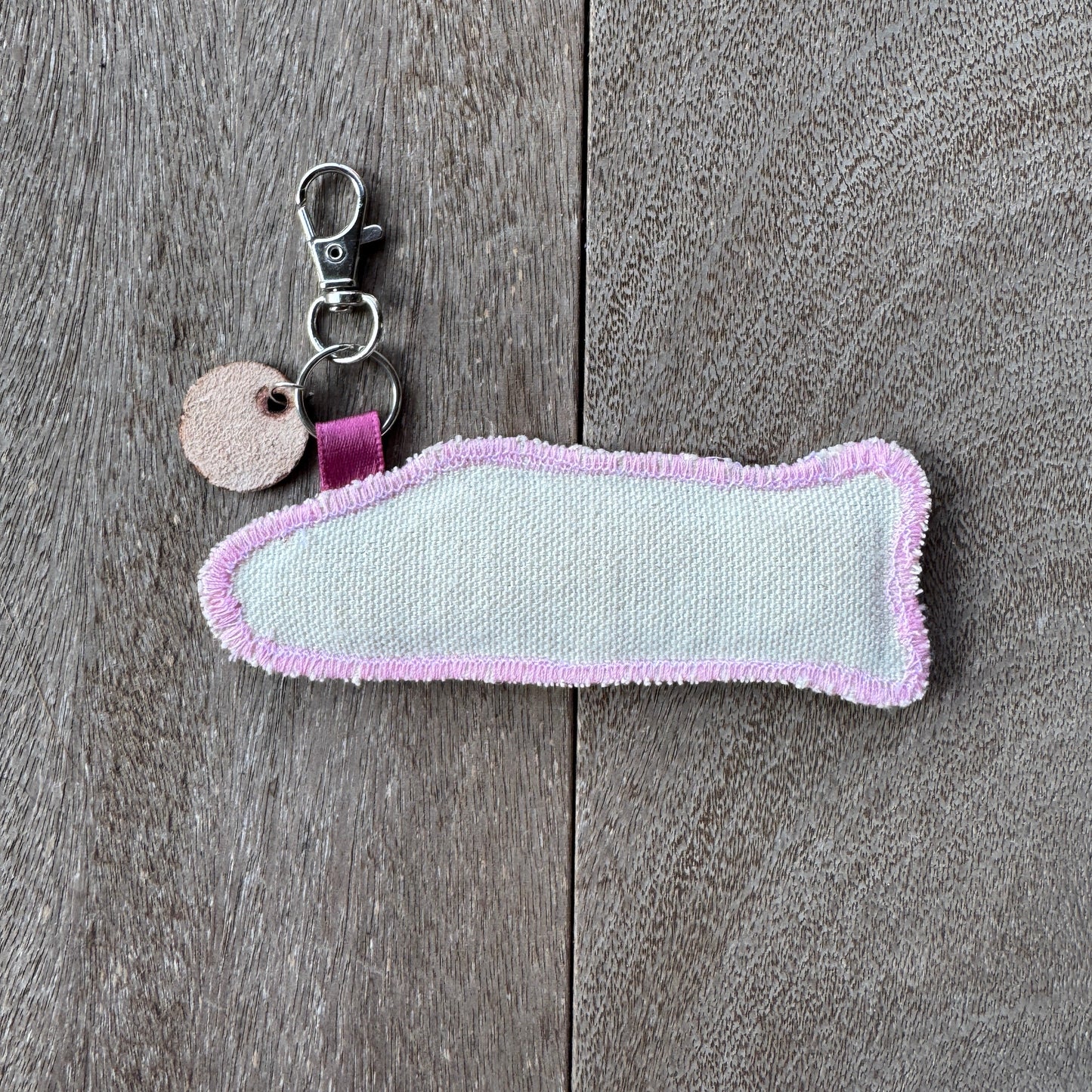 Rainbow Spot Doodle Fish Keychain